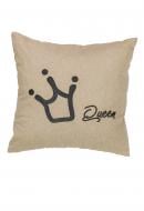 Подушка декоративная Queen Beige 45x45 см Прованс