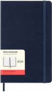 Дневник датированный Сапфир средний Moleskine Office A5 2024