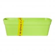 Ящик балконный Алеана Глория 50x18см. комплект 2 шт. оливковий прямоугольный 9 л оливковый (115091)