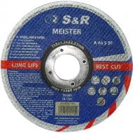 Круг отрезной по металлу S&R Meister 115x1,2x22,2 мм