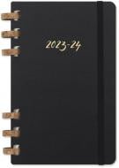 Еженедельник датированный Spiral Академический средний Черный Moleskine Office B5 2024