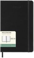 Еженедельник датированный Черный средний Moleskine Office A5 2024