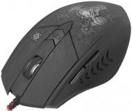Мышка Defender Doom Fighter GM-260L (+коврик) black
