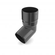 Коліно Bryza 110 мм 67° графіт