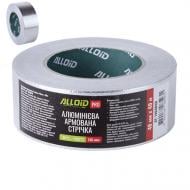 Скотч алюмінієвий Alloid AT-1404840 140 мкм 48 мм 40 м сірий