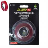 Скотч двусторонний Alloid DT-61102 10 мм 2 м красный