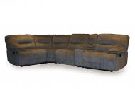 Диван модульный Agata Sofa (элемент угловой Franco) серый 1120x1120x990 мм