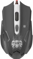 Мышка Defender Skull GM-180 (+коврик) black