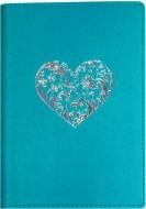 Книга для нотаток Серце чисті аркуші Optima Vivella A6 O20803-12