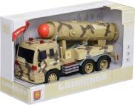 Военная техника Shantou автомобиль с ракетой светло-зеленый 2 1:16