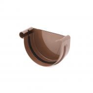 Заглушка ринви ліва Bryza 150 мм коричневий (RAL 8017) Заглушка ринви ліва Bryza 150 мм коричневий (RAL 8017)