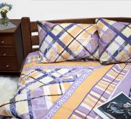 Комплект постельного белья двуспальный 13533 кремовый Zastelli