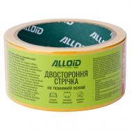 Скотч двусторонний Alloid DT-234810 48 мм 10 м желтый