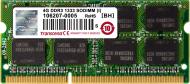 Оперативна пам'ять TRANSCEND SODIMM DDR3 4 GB (1x4GB) 1333 MHz (TS512MSK64V3N)