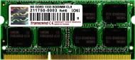 Оперативная память TRANSCEND SODIMM DDR3 8 GB (1x8GB) 1333 MHz (TS1GSK64V3H)