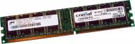 Оперативная память MICRON DDR SDRAM 0.5 GB (1x0,5GB) 400 MHz (CT6464Z40B)