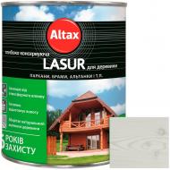 Лазурь глубоко консервирующая Altax Lasur для древесины белый полумат 0,75 л