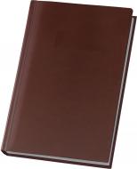 Ежедневник полудатированный коричневый линия Optima Perfect A5 O21769-07