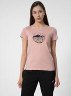 Футболка 4F 4FSS23TTSHF348-56S р.S рожевий