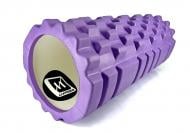 Ролик масажний EasyFit Multi-Function фіолетовий 33 см