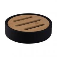 Мыльница Bisk PLAIN чорна