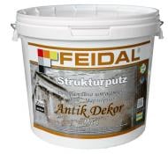 Декоративна штукатурка Feidal Strukturputz maxi 20 кг білий