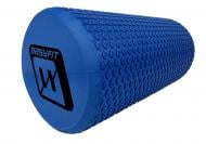 Ролик масажний EasyFit Foam Roller синій 30 см