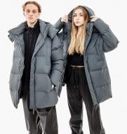Куртка Rains Hooded Puffer Coat 1524-Slate р.M-L