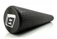 Ролик масажний EasyFit Foam Roller чорний 90 см