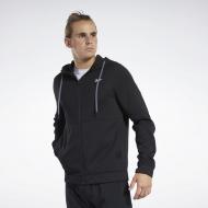 Джемпер Reebok WOR DBL KN FZ HOOD FK6236 р. L черный