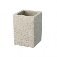 Стакан для зубных щеток Bisk SAND