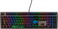 Клавиатура Ducky Shine 7 (DKSH1808ST-PURALAHT1) Cherry Speed SilverRGB LEDUA/RUGrey-Black