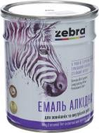 Эмаль ZEBRA алкидная ПФ-116 серия Акварель 812 белый глянец 0,9 кг
