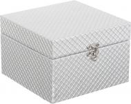 Шкатулка для украшений Рубчик 18x18x12 см