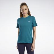 Футболка Reebok TE Easy Tee FK6658 р.XS зеленый