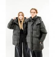 Куртка Rains Hooded Puffer Coat 1524-Black р.2XS-XS