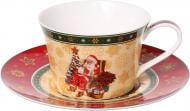 Чашка для кави з блюдцем Christmas Collection 180 мл. 986-015 Lefard