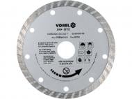Диск алмазный отрезной Vorel 125x3,0x22,2 08752