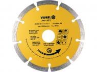 Диск алмазный отрезной Vorel 125x3,0x22,2 08712