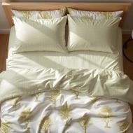 Комплект постельного белья двуспальный TREE FRONT/TREE REVERSE зеленый Zastelli