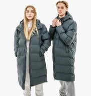 Куртка Rains LONG PUFFER JACKET 1507-Slate р.M-L