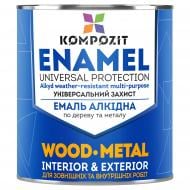 Емаль Kompozit алкідна ПФ-115 жовтий глянець 0,25 кг