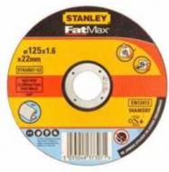 Круг отрезной Stanley 125 x 1,6 x 22,2 мм STA32627-QZ