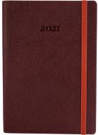 Дневник датированный шоколадный линия Optima Cross A5 2021 O25235-07