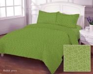 Комплект постельного белья евро BUBBLE GREEN GOLD USA зеленый Zastelli Комплект постельного белья евро BUBBLE GREEN GOLD USA зеленый Zastelli