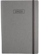 Дневник датированный линия Optima Cross A5 2026 O25235-16 серебряный