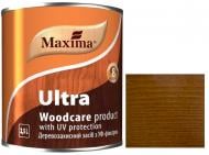 Декоративное и защитное средство для древесины Maxima Ultra тиковое дерево глянец 2,5 л