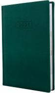 Дневник датированный темно-зеленый линия Optima Mink A5 2021 O25237-49