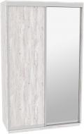Шкаф-купе Виват В 156 ДОМ ДСП 150x60x240 мм аляска двери / зеркало / ДСП Шкаф-купе Виват В 156 ДОМ ДСП 150x60x240 мм аляска двери / зеркало / ДСП