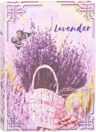 Шкатулка-книга Лаванда в корзине 25х18х5,5 см